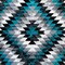 Flash Furniture Turquoise 4' x 5' Diamond Patterned Area Rug OKR-RG1106-45-TQ-GG - alternate 4